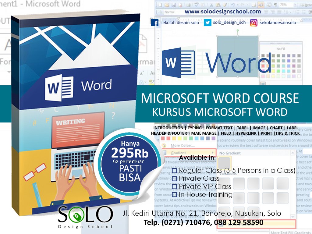 Kursus Ms. Word